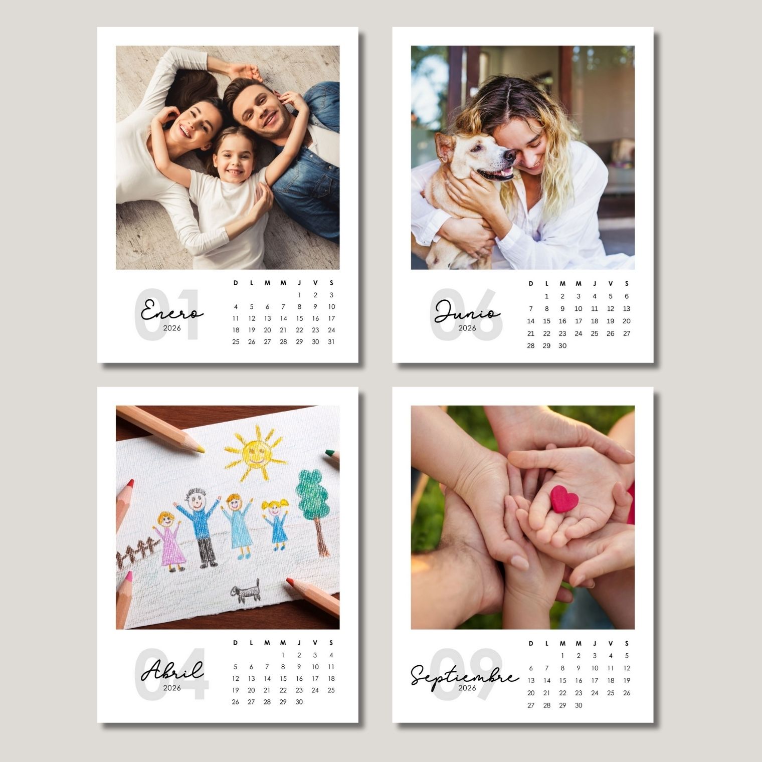 Calendario Magnético Personalizado 1