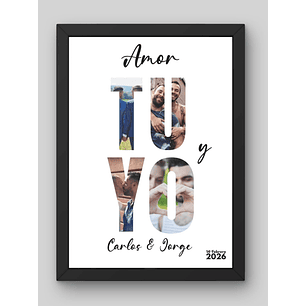 Cuadro Edición  Enamorad@s