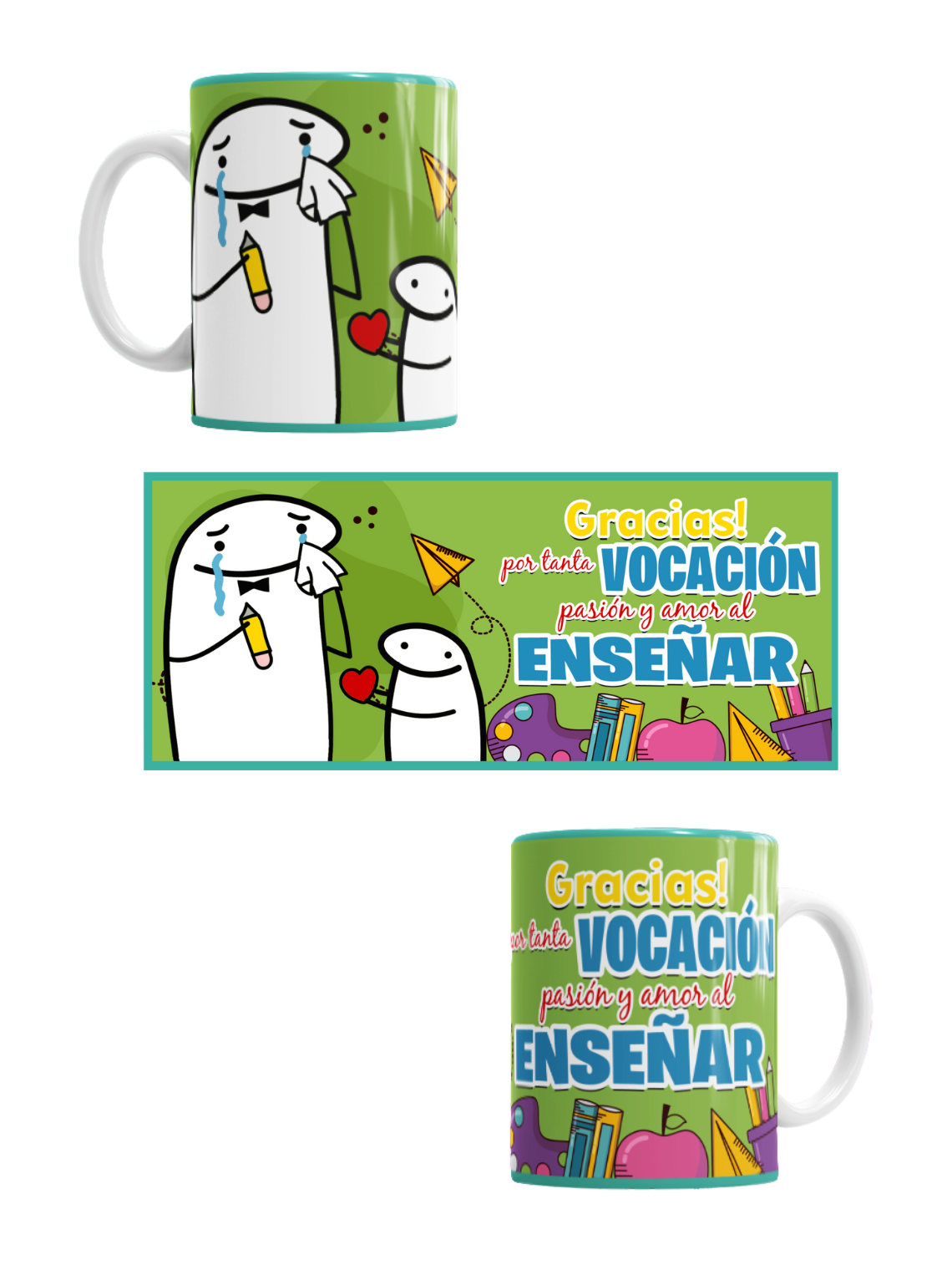 Tazas Flork Edición Profesores 10