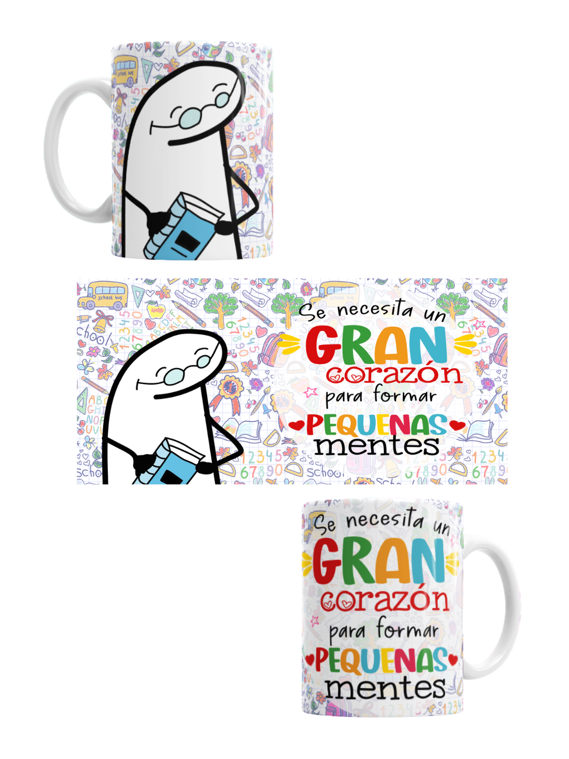 Tazas Flork Edición Profesores 12