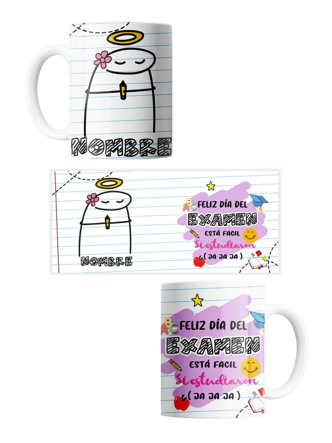 Tazas Flork Edición Profesores con Nombre Personalizado 6