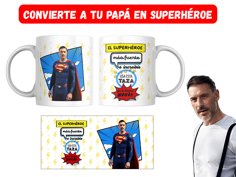 Taza "Superpapá"