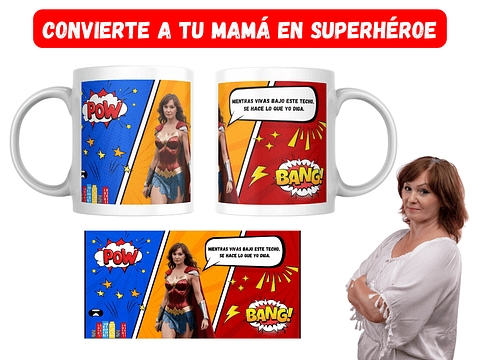 Taza "Supermamá"