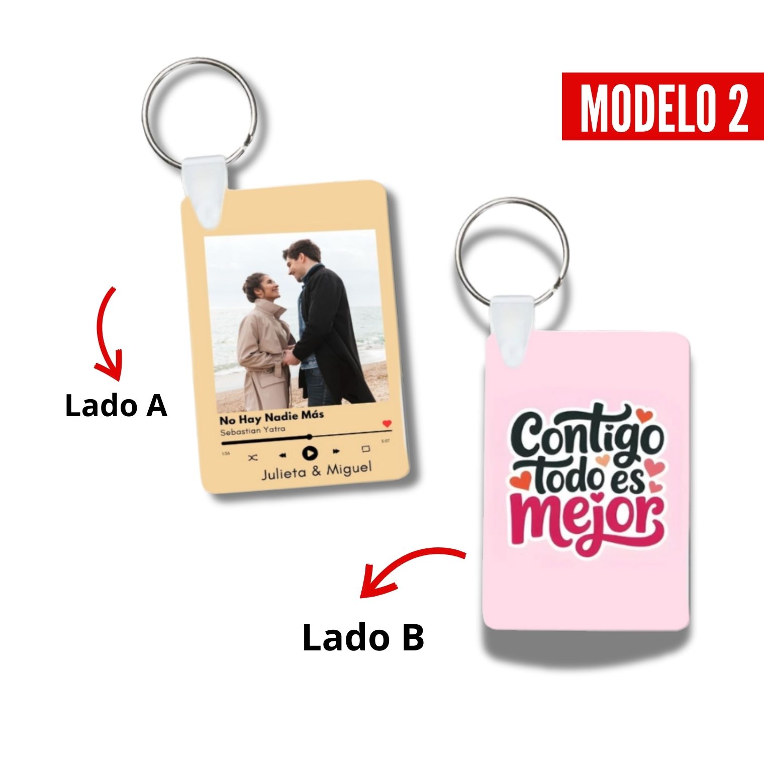 Llaveros Personalizados Spotify para Parejas: El Regalo Perfecto de San Valentín 3