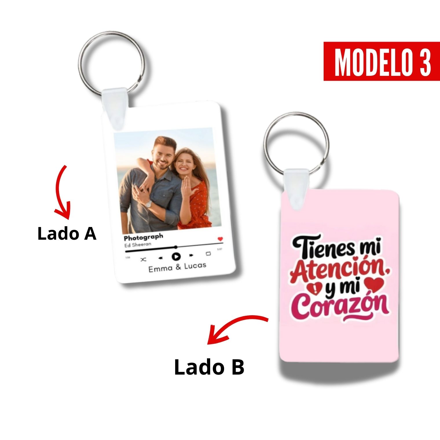 Llaveros Personalizados Spotify para Parejas: El Regalo Perfecto de San Valentín 4