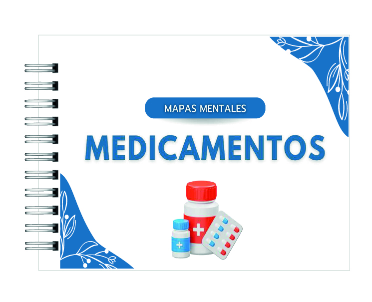 Mapas Mentales sobre Medicamentos – Guía Visual de Farmacología Clínica 1