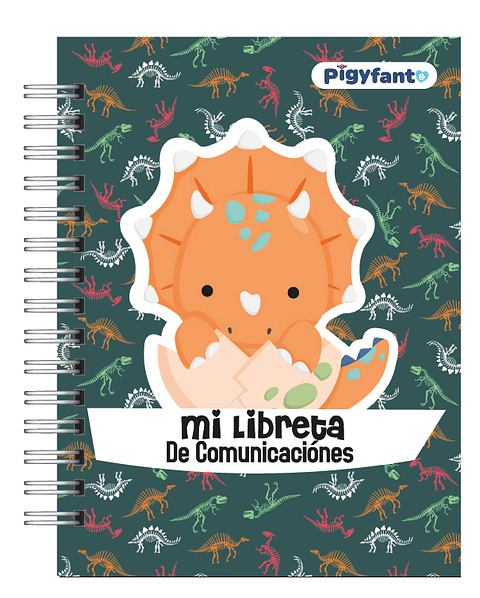 Libreta de comunicaciónes " Dinosaurios" 