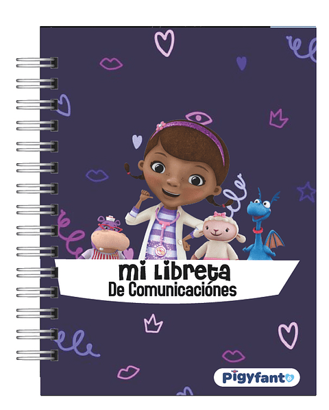 Libreta de comunicaciónes " Doctora Juguetes " 