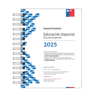 Manual de Portafolio Educación Especial Escuela Especial (NEEP) 2025 – Edición Actualizada