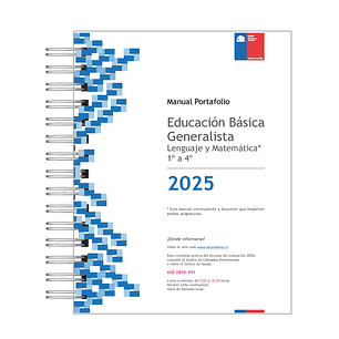 Manual de Portafolio Educación Básica Generalista Lenguaje y Matemática 1º a 4º – Edición 2025