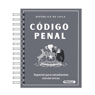 Código Penal de Chile 2026 Actualizado – Edición Estudiante Oficial BCN (126 Páginas)