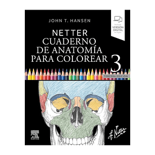 Libro para Colorear Anatomía Netter – Última Edición Actualizada | Edición Elaborada por Nosotros