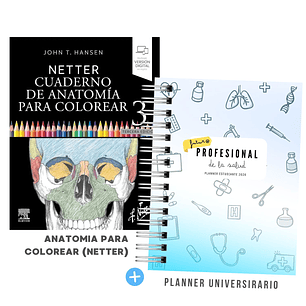Pack Mechón de la Salud – Edición Limitada 2026 | Anatomía Netter + Planner Universitario