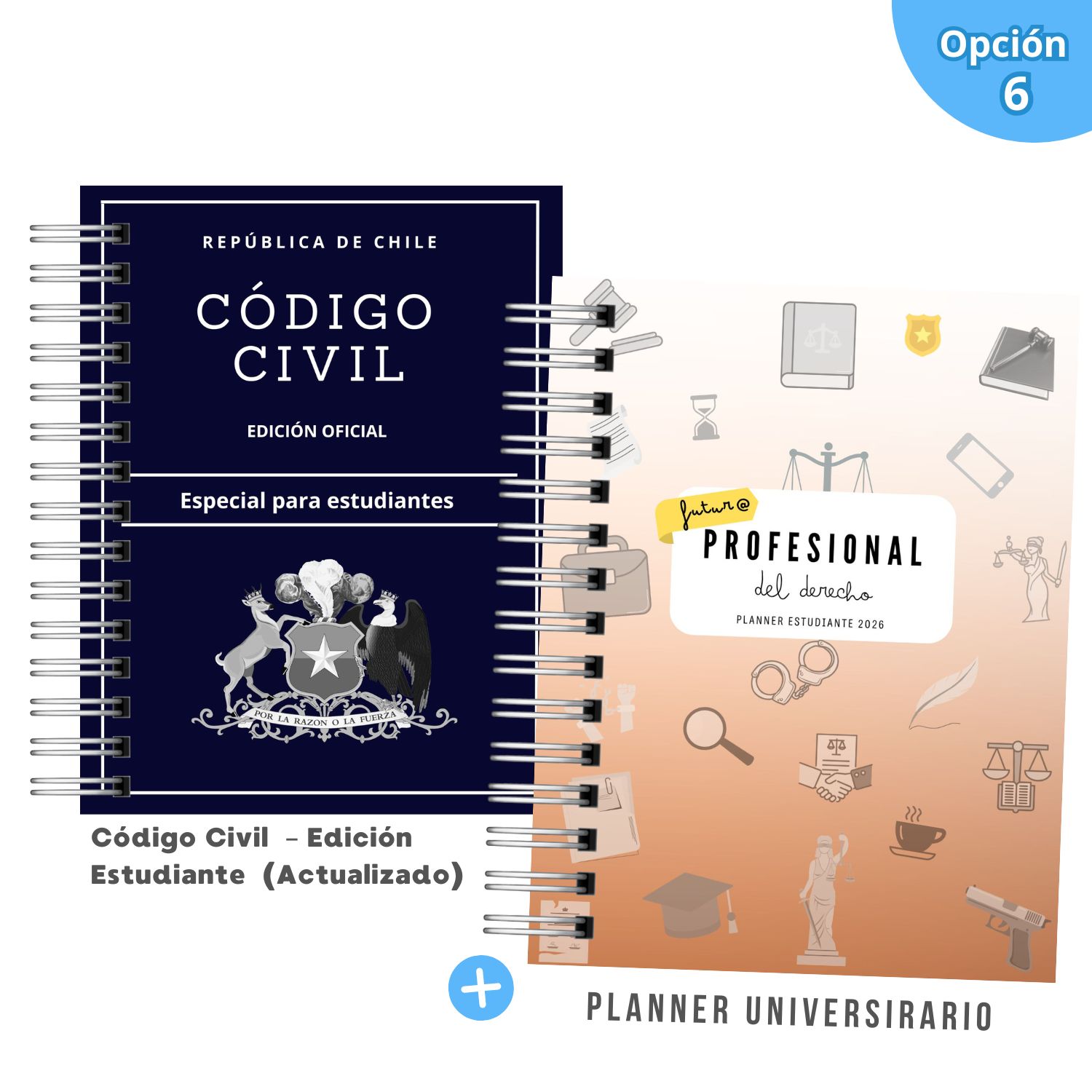 Pack Mechón Derecho  – Planner Universitario + Código Civil Edición Estudiante 7