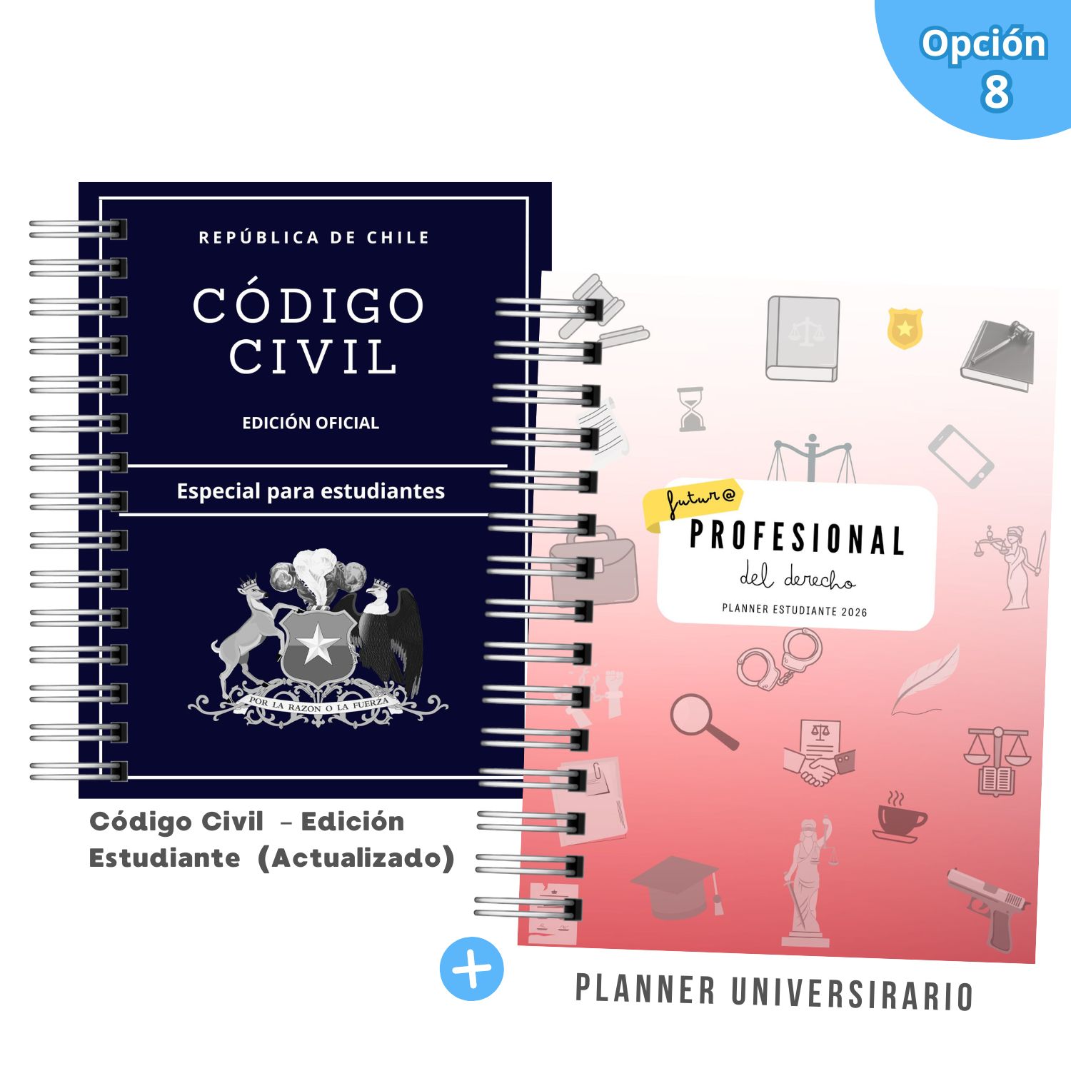 Pack Mechón Derecho  – Planner Universitario + Código Civil Edición Estudiante 9