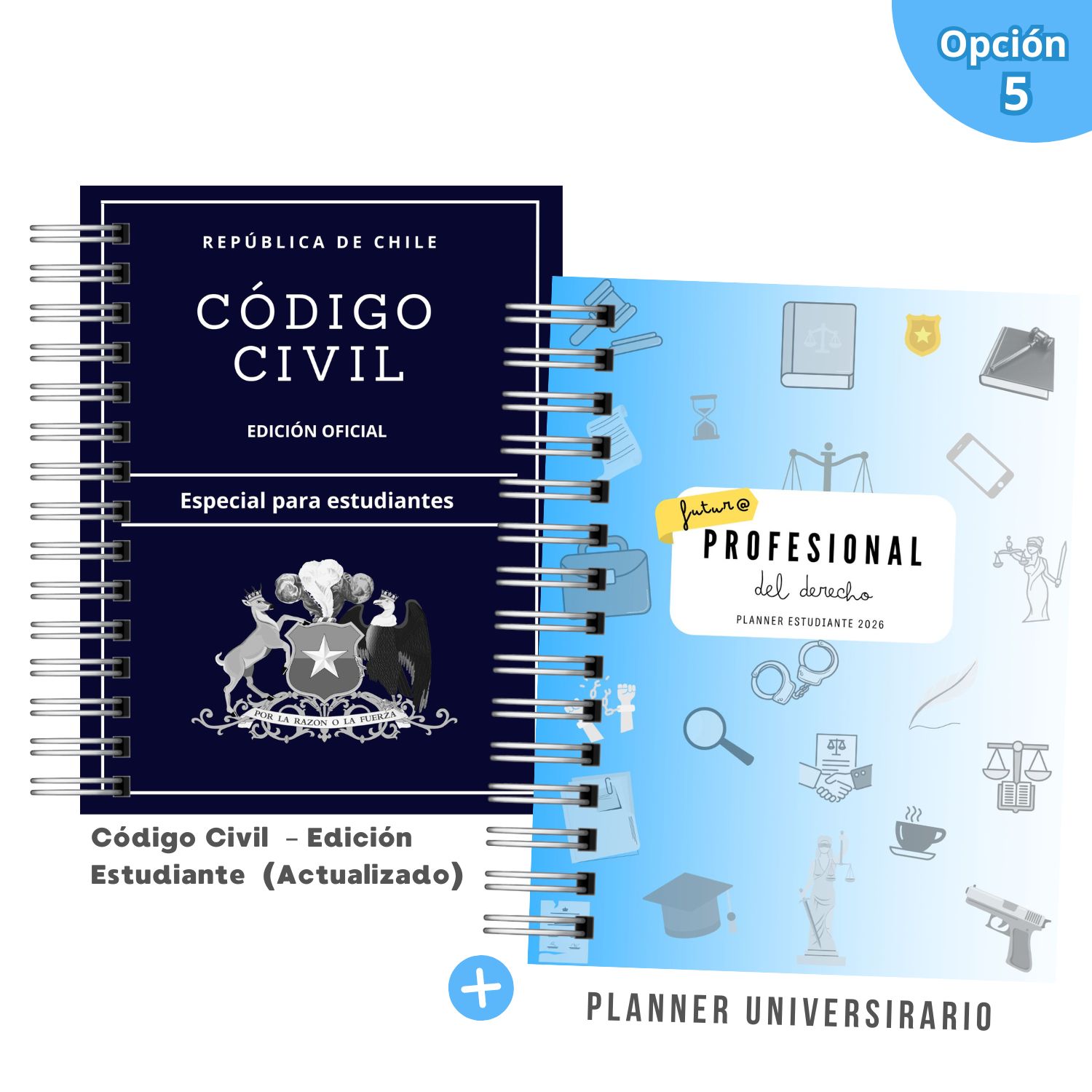 Pack Mechón Derecho  – Planner Universitario + Código Civil Edición Estudiante 6