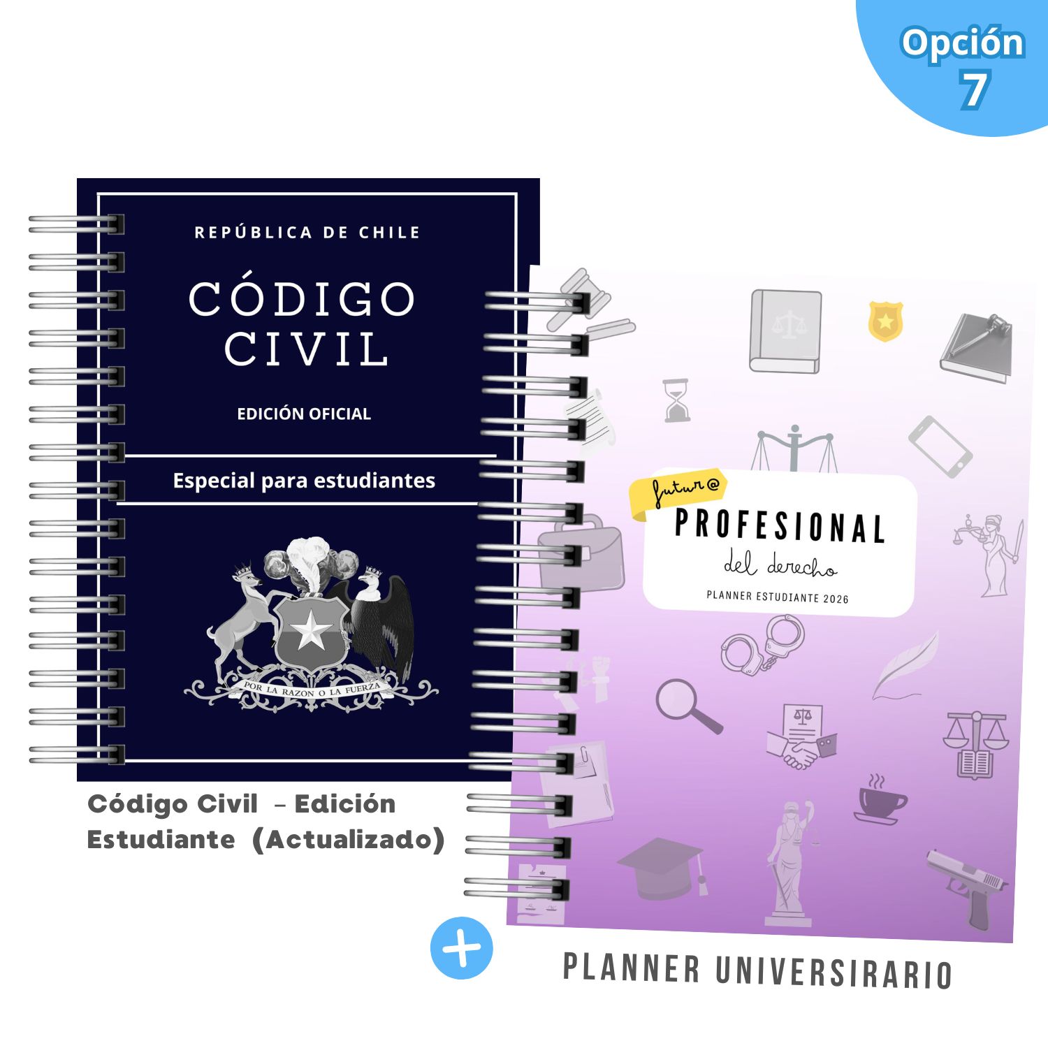 Pack Mechón Derecho  – Planner Universitario + Código Civil Edición Estudiante 8