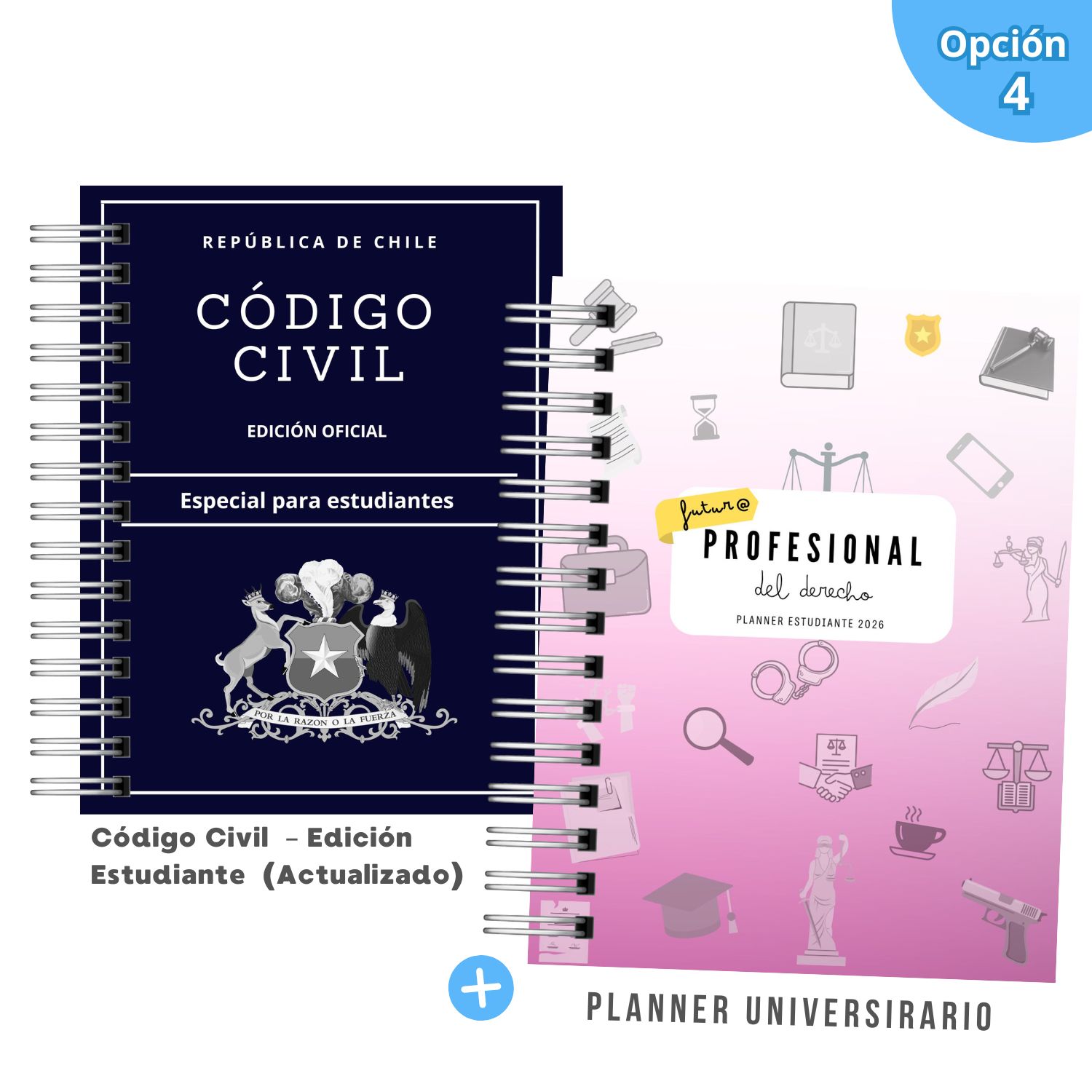 Pack Mechón Derecho  – Planner Universitario + Código Civil Edición Estudiante 5