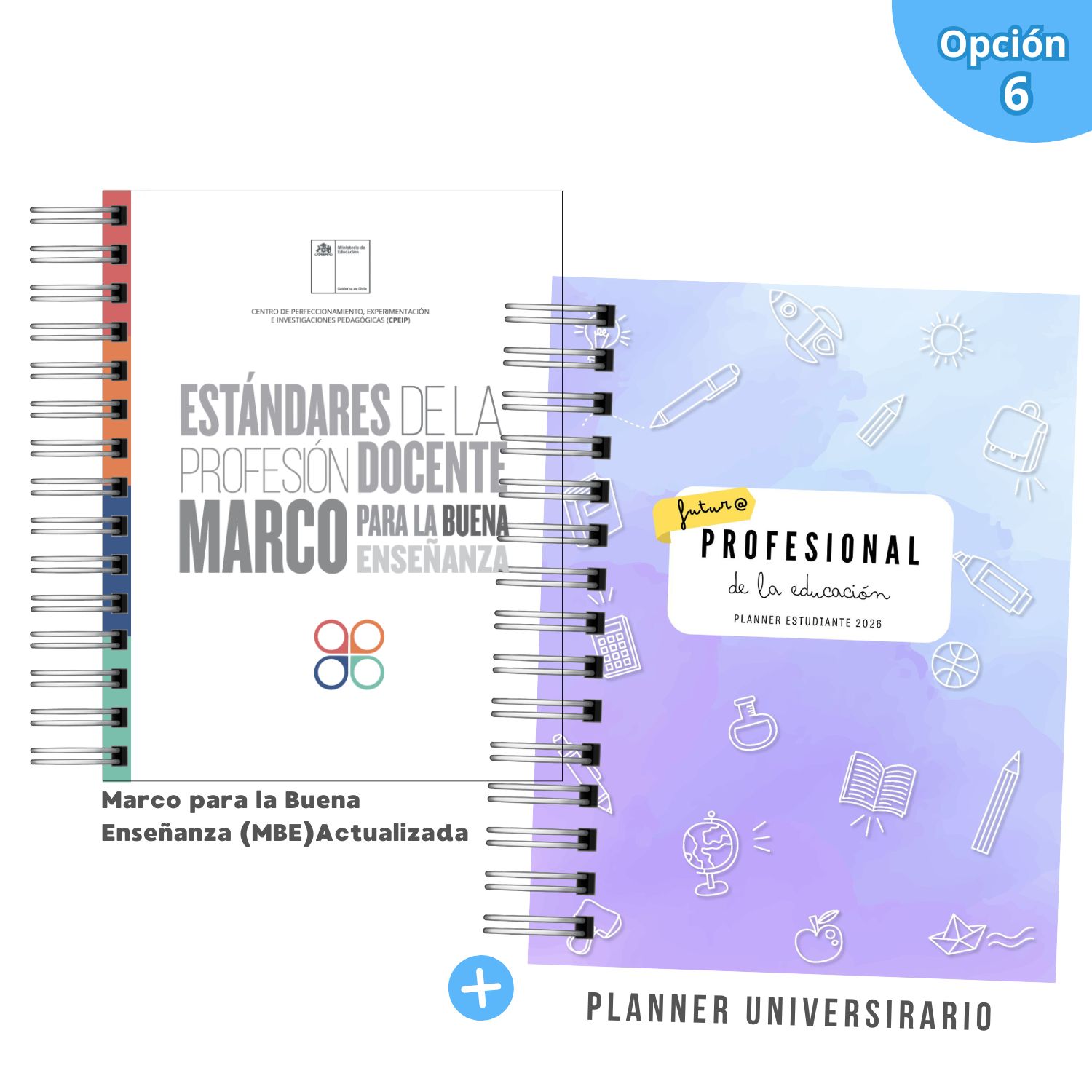 Pack Mechón de la Educación  – Estándares de la Profesión Docente + Planner Universitario 7