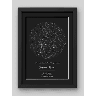  Mapa Estelar Personalizado sin Foto