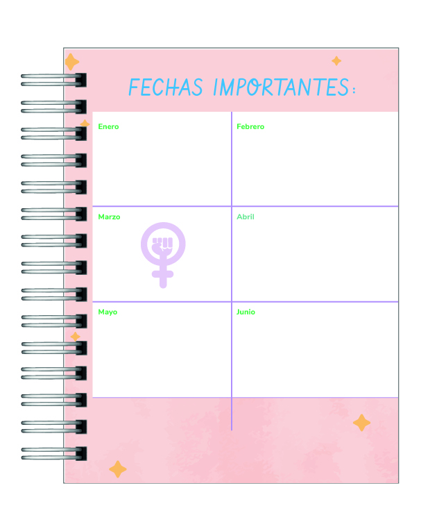 Agenda Mujer Power 5