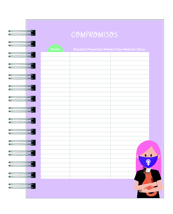 Agenda Mujer Power 6