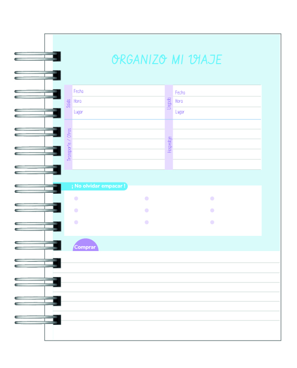 Agenda Mujer Power 8