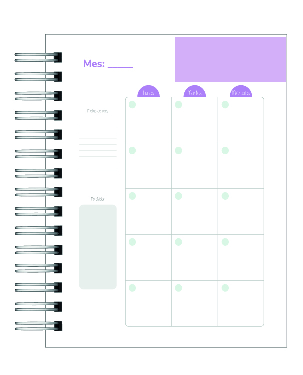 Agenda Mujer Power 10