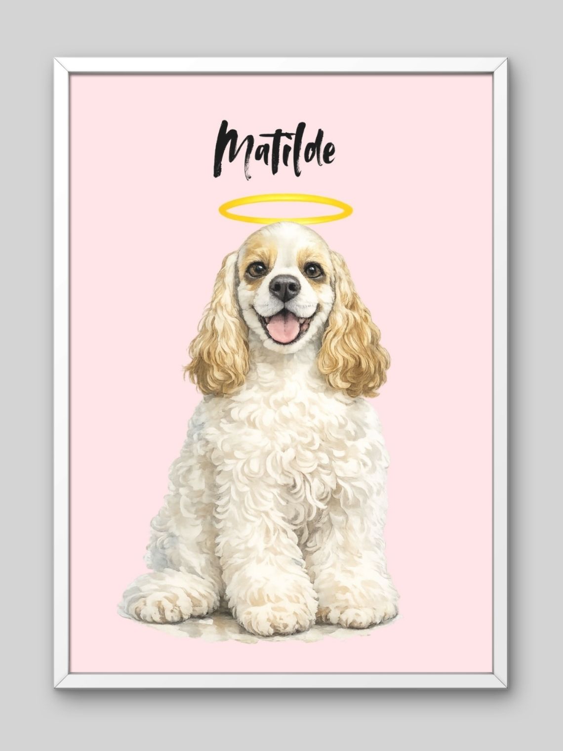 Retrato de Mascota Conmemorativo Personalizado | Ilustración Estilo Acuarela  12