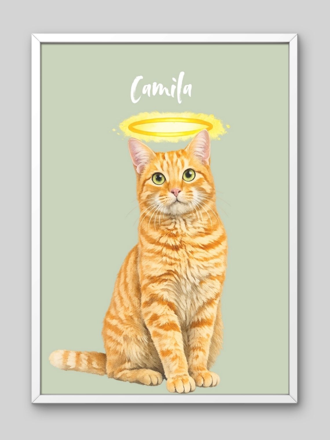 Retrato de Mascota Conmemorativo Personalizado | Ilustración Estilo Acuarela  17