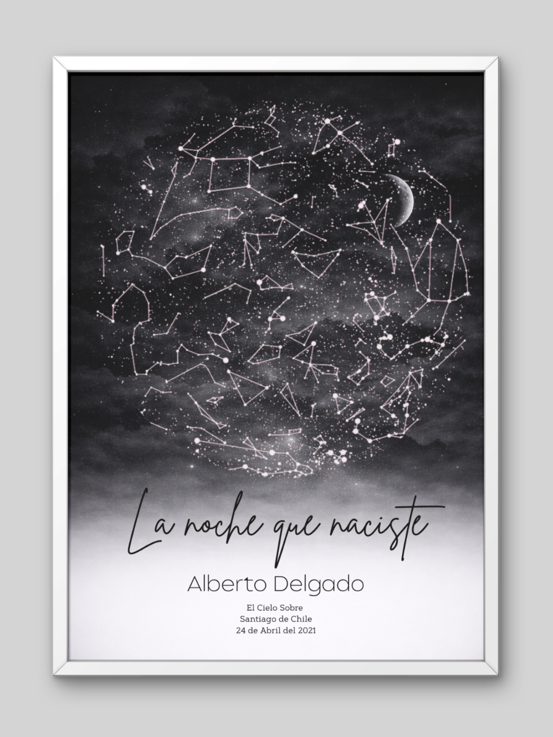  Mapa Estelar Personalizado Cielo Colores 14