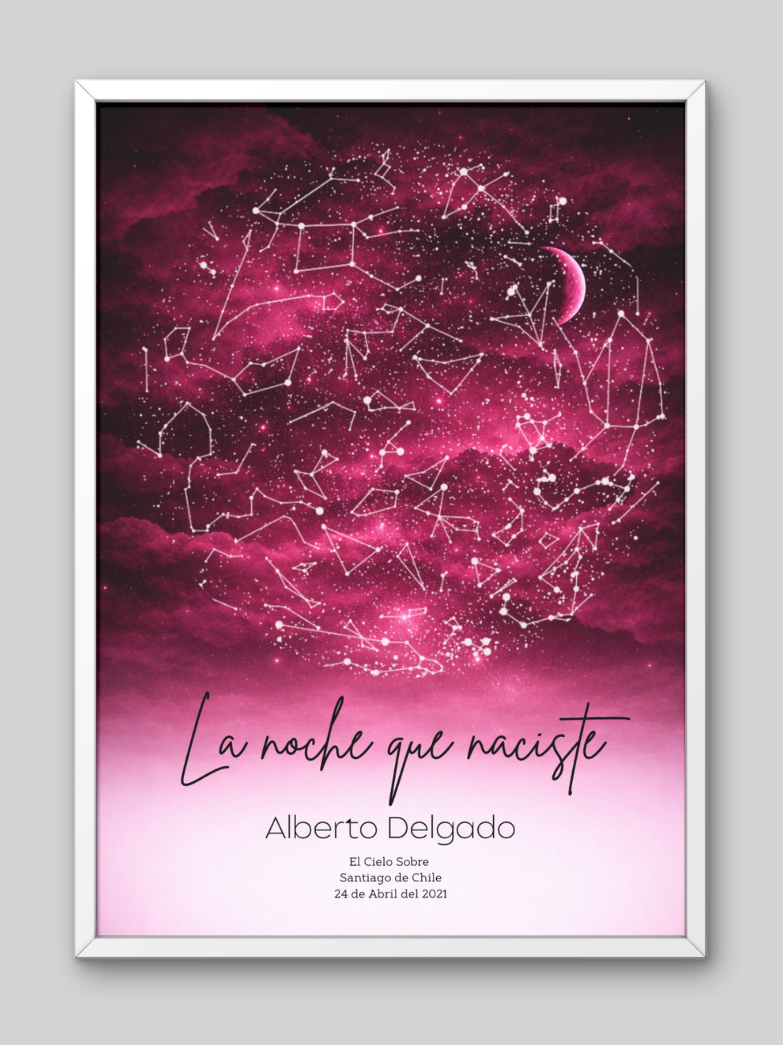  Mapa Estelar Personalizado Cielo Colores 13