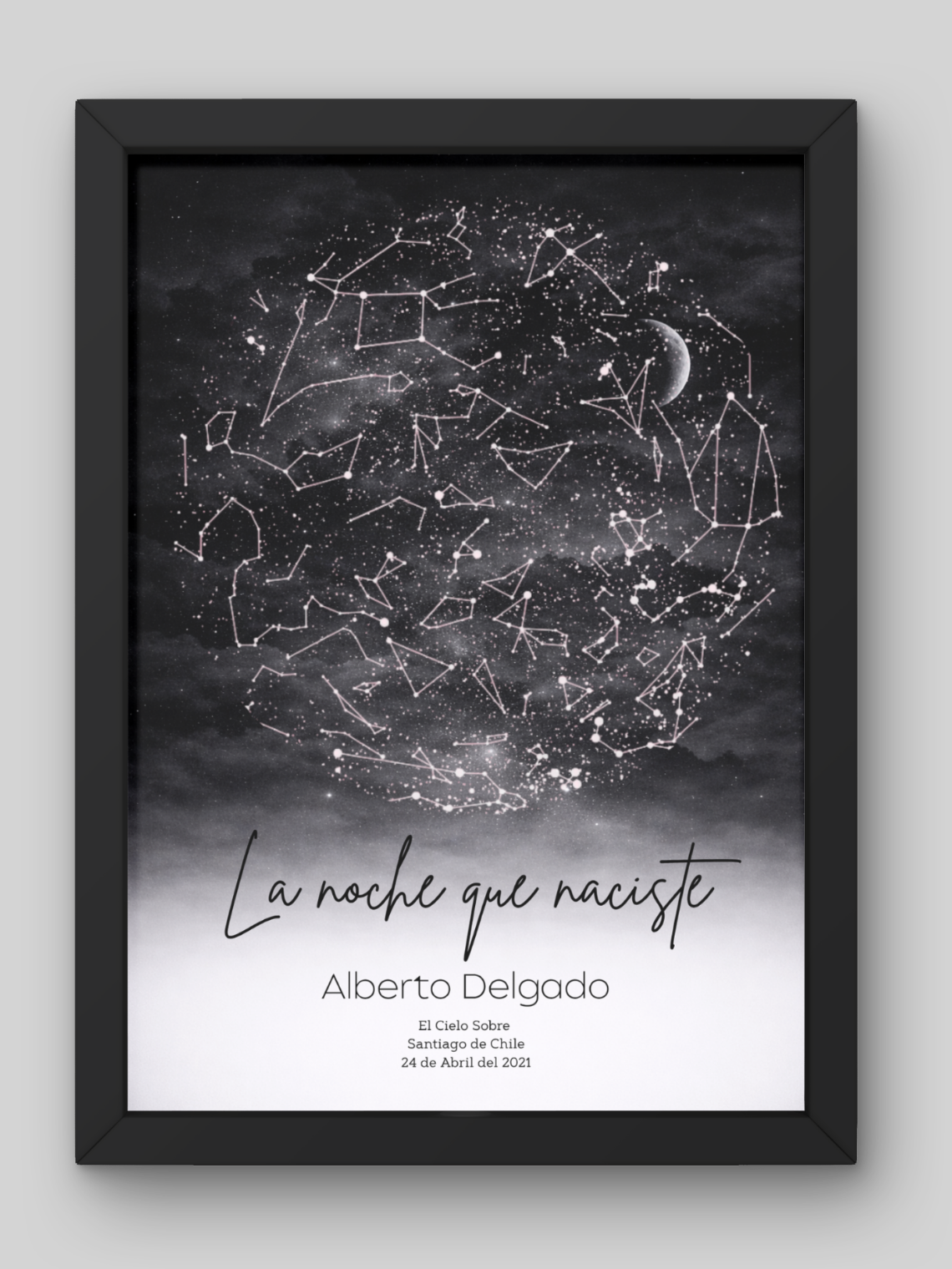  Mapa Estelar Personalizado Cielo Colores 7