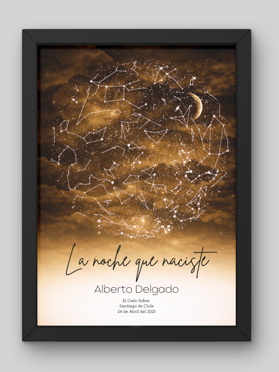  Mapa Estelar Personalizado Cielo Colores 5