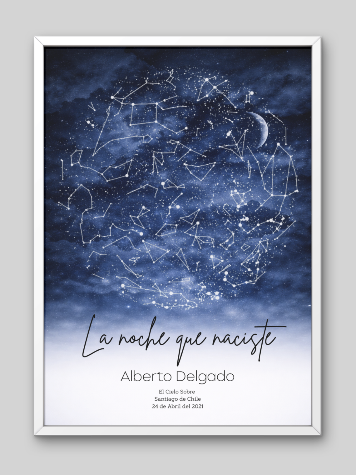  Mapa Estelar Personalizado Cielo Colores 8