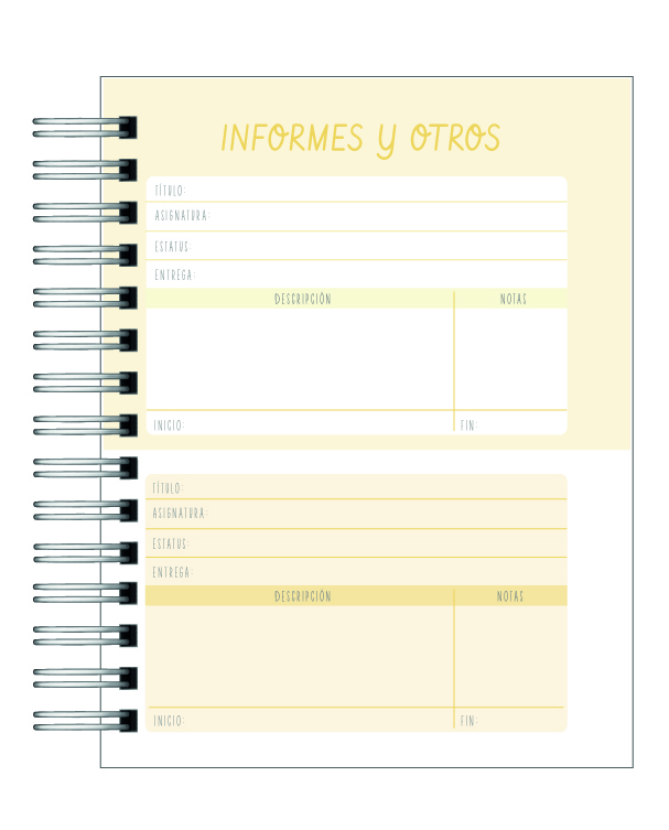 Elige tu Planner según tu Profesión: Organización Universitaria 2026 10