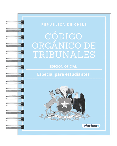 Código Orgánico de Tribunales 2026: Edición Especial para Estudiantes