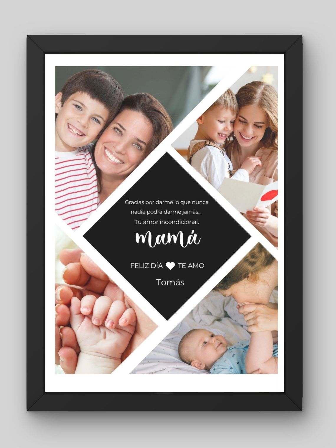 Cuadro Collage Mamá Captura tus Recuerdos para Siempre 1