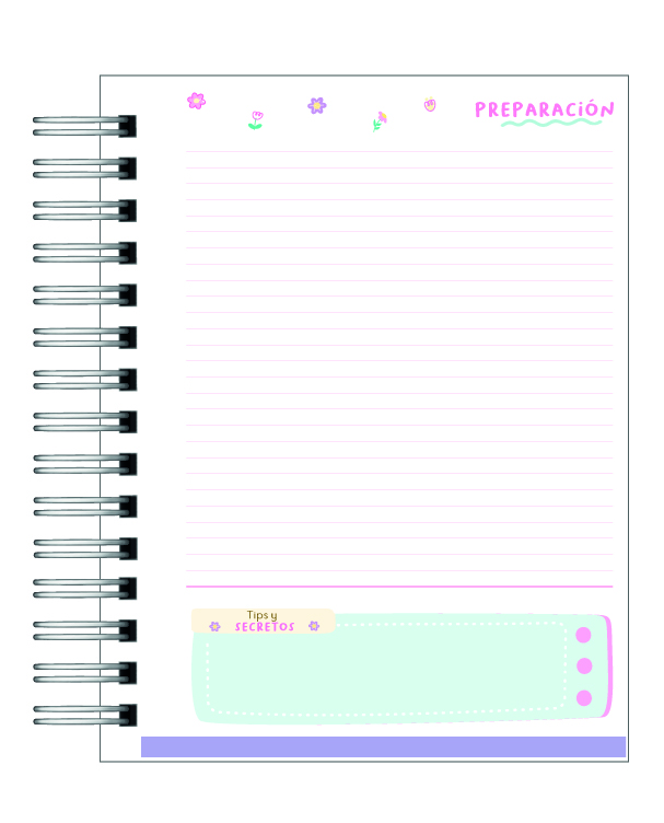Recetario: Organiza tus Secretos Gastronómicos con Estilo 🍲 5