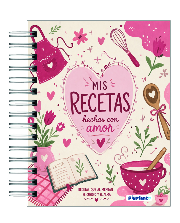 Recetario: Organiza tus Secretos Gastronómicos con Estilo 🍲 1