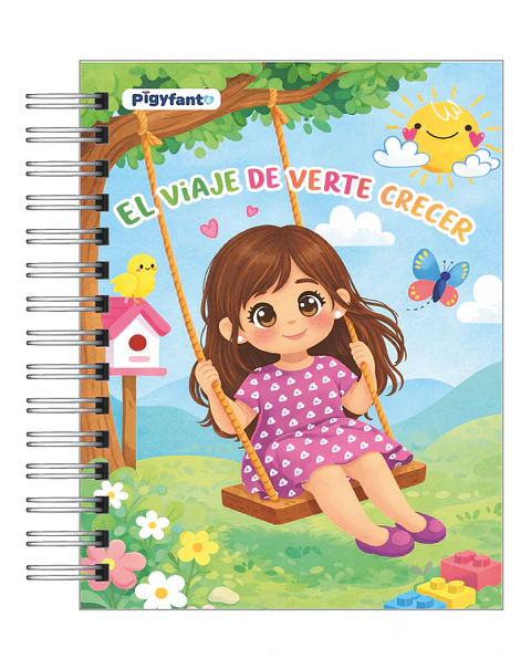 📔 Libro de Recuerdos "El Viaje de Verte Crecer": La Historia de tu Pequeña 🌸✨