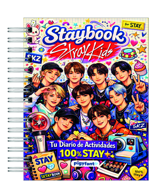  Staybook Stray Kids: Tu Diario de Actividades 100% STAY 🌟✨ 7