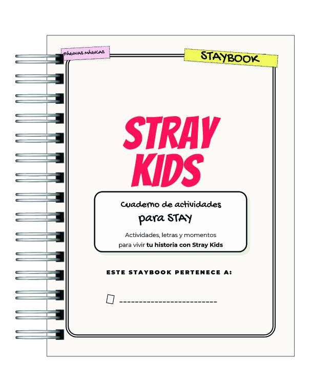  Staybook Stray Kids: Tu Diario de Actividades 100% STAY 🌟✨ 2
