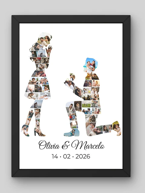 ✨ Cuadro "Nuestra Propuesta": El Mosaico de un Momento Inolvidable 💍💖