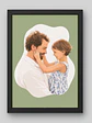 Cuadro Ilustración Personalizada Digital para Papá - Miniatura 3