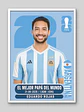 Cuadro  Personalizado Lámina Mundial 2026  - Miniatura 2