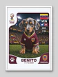 Cuadro Personalizado Lámina Mascota Mundialera 2026 - Miniatura 4