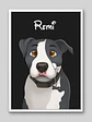 Cuadro Retrato Personalizado Mascotas Estilo Película Disney - Miniatura 4