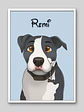 Cuadro Retrato Personalizado Mascotas Estilo Película Disney - Miniatura 10