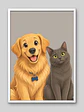 Cuadro Retrato Personalizado Mascotas Estilo Película Disney - Miniatura 16
